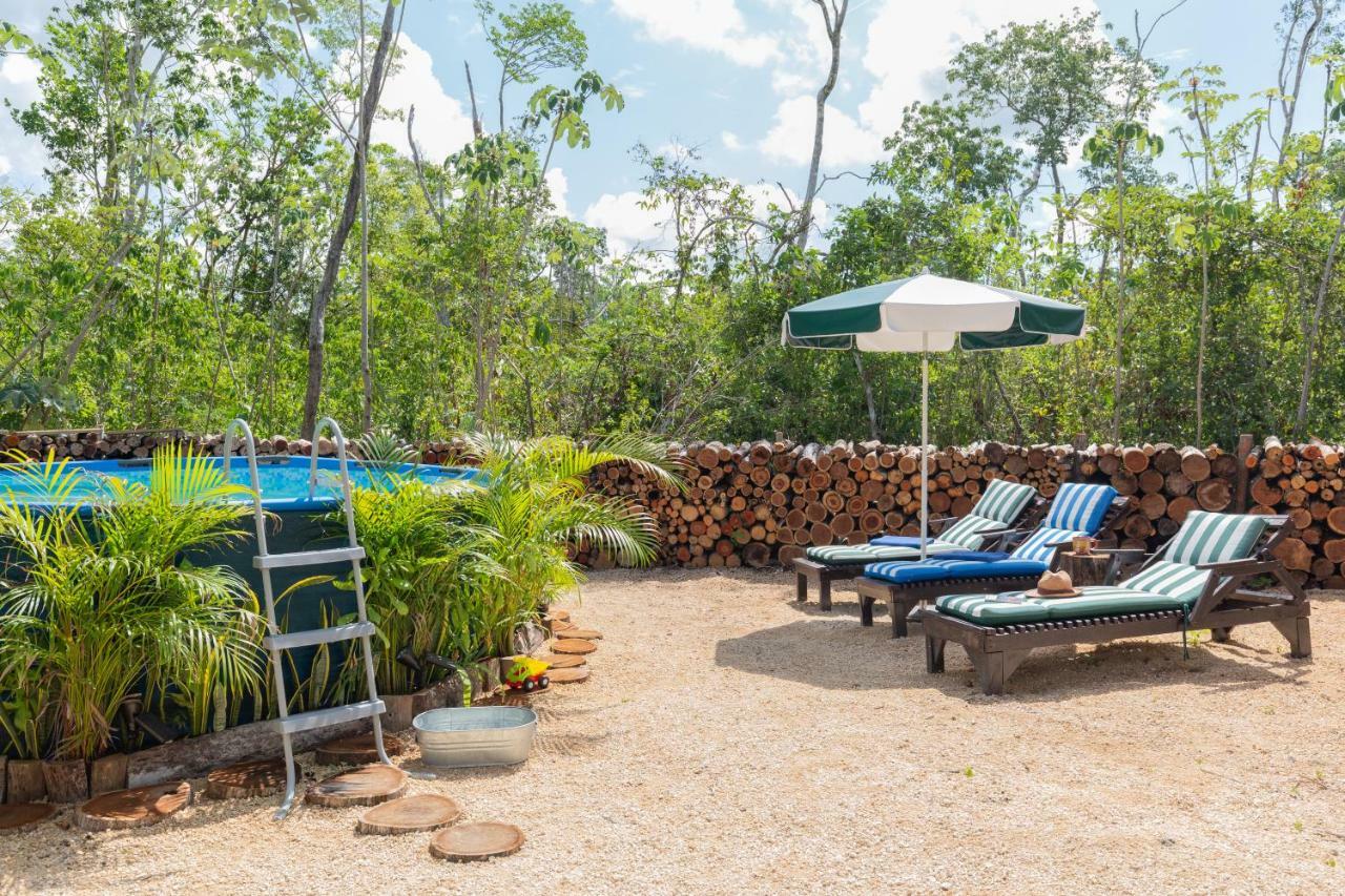 Meli-Melo P&B Villa Tulum Bagian luar foto